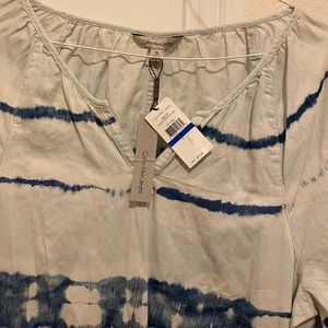 NWT XL Calvin Klein Tie Die Dress or Tunic